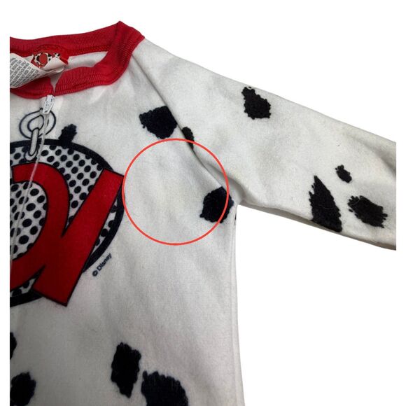 Disney Dr. Denton Vintage 101 Dalmatians Footie Pajamas Baby 6 Months NEW Other - Picture 4 of 8